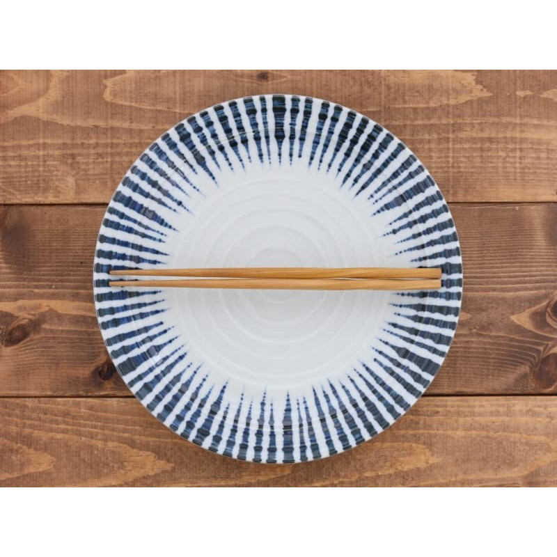 East Table Platter, 10.0 inches (25.5 cm), Sentan Tokusa Japanese