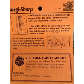 Wheatland Construction Company Surgi-Sharp 1”x42” Leather Honing Belt SS5 Knife & Tool Sharpening Stropping USA