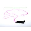 Mind Reader Adjustable Jump Rope and 4.75" Handle, (Pack of