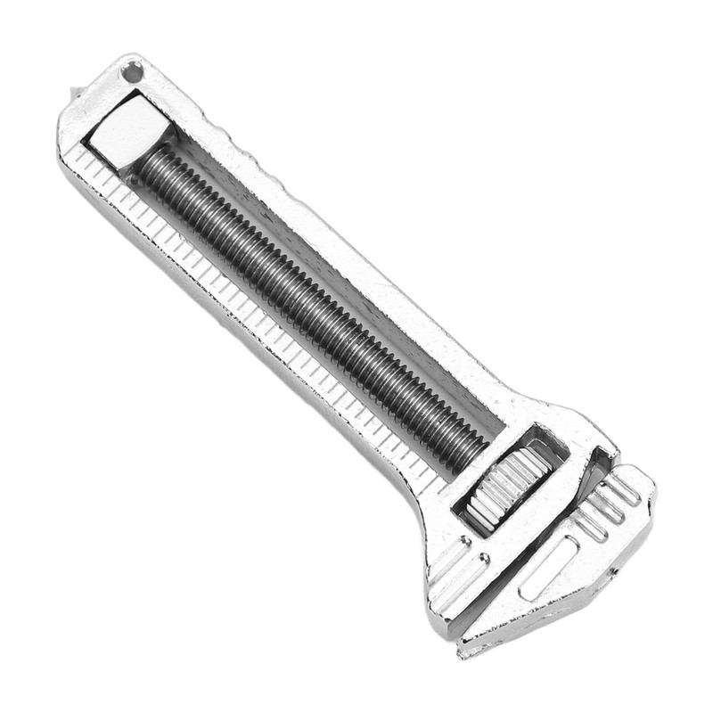 2PCS Mini Multitool Wrench Adjustable Compact Multifunctional Bottle Opener Wrench