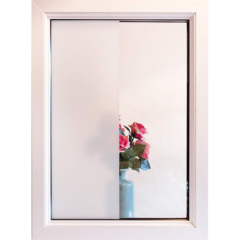 d-c-fix 338-0011-2PK Privacy Glass Reusable Static Cling Window Film, Frost,
