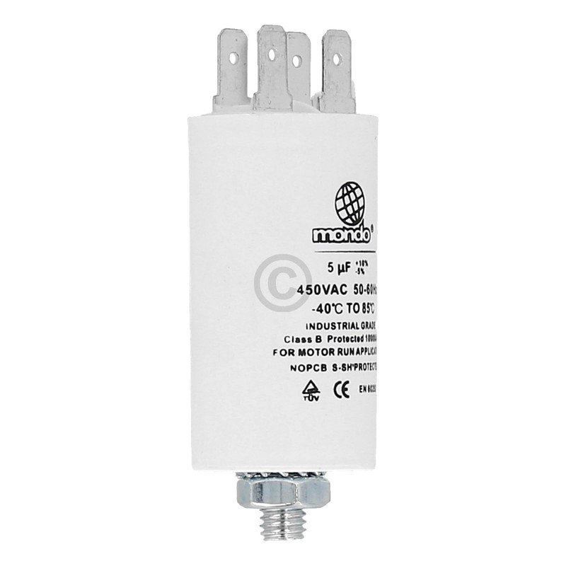 VIOKS Starting Capacitor Motor 5µF 450V Universal Capacitor CBB60 Motor