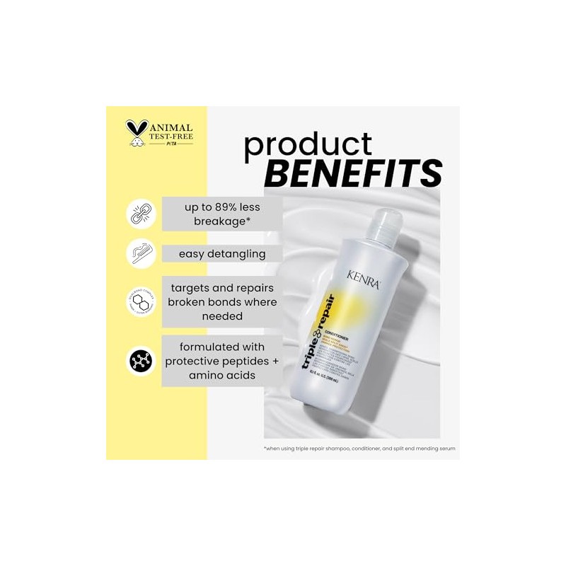 Kenra Professional Triple Repair Conditioner | Targets & Repairs Weak