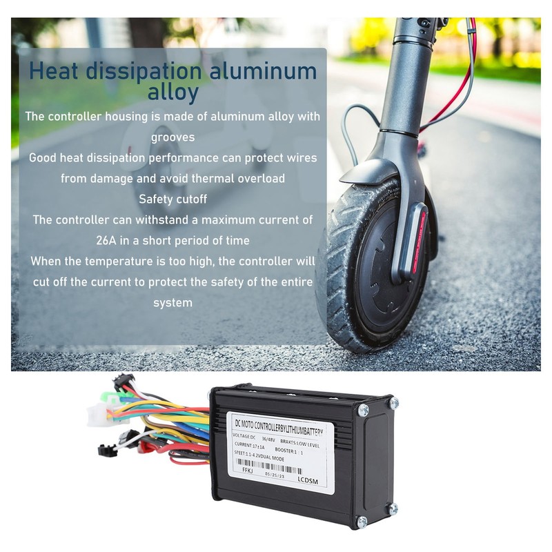 17A 36V 48V DC Motor Speed Controller Electric Bike Bicycle