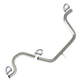 Northeastern Exhaust | Stainless Steel Direct Fit Exhaust Intermediate Pipe Compatible for Buick Allure & LaCrosse 2005-2009 3.8L | Includes Clamps | Automotive Replacement Part