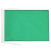 AZ FLAG Race officer green Flag 18'' x 12'' cords