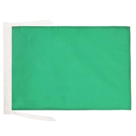 AZ FLAG Race officer green Flag 18'' x 12'' cords - Racing SMALL flags 30 x 45cm - Banner 18x12 in