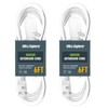Ultra Explorer - Cable de extensión de enchufe plano de