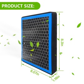 Upgraded CF11182 Cabin Air Filter With Activated Carbon for Honda Civic/Clarity/CR-V CRV/CR-Z CRZ/Fit/HR-V HRV, Fit for Honda Insight/Odyssey & Acura RDX/TLX 2016 2017 2018 2019 2020 2021 2022