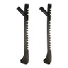 1 Pair Rubber Ice Skate Blade Protectors With Adjustable Buckle