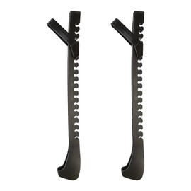 1 Pair Rubber Ice Skate Blade Protectors With Adjustable Buckle (black)
