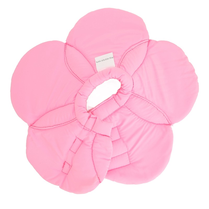 Pet Recovery Collar Adjustable Lightweight Prevent Licking Sunflower Shape Cute