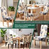 Dioxide Dining Chair Slipcovers, Removable Washable Dining Chair Covers Set