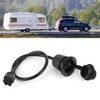 15A Power Inlet Port Plug with Integrated 20in Extension Cord