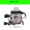 Quaprodur FS55 Carburetor Replacement for Sthil FS55R FS38 FS45 FS46