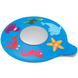 LittleFoot Nation Fun Heavy Duty Bathtub Stopper for Kids, Secure Drain Cover for Bath Tubs, Sinks, and Laundries, 100% BPA Free Silicone