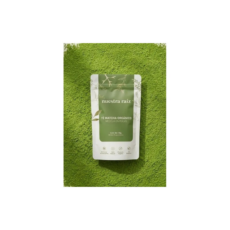 Matcha Orgánico Té Verde Japonés Premium 100 Natural 50 Gr