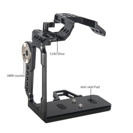 NICEYRIG Half Cage Kit for BMPCC 6K G2/Pro Blackmagic Pocket Cinema Camera 6K G2/Pro