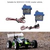 2Pcs 7KG 2065 RC Servo Waterproof Low Noise Gearbox Servo