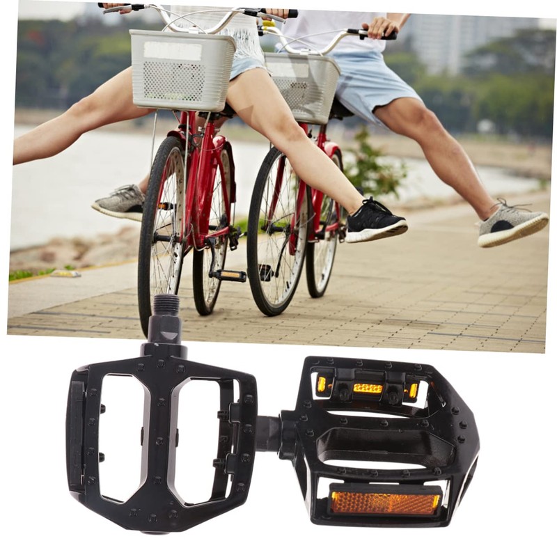 Abaodam 1 Pair Aluminium Alloy Bike Pedals Multi Purpose Easy