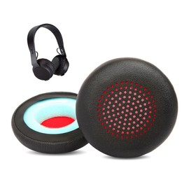 HTINDUSTRY Replacement Earpads Cushion Compatible with House of Marley EM-JH101-BK Rebel Wireless Bluetooth Headphone Ear Pads with Softer Protein Leather/Memory Foam