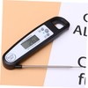 COLLBATH Luminous Thermometer Foldable BBQ Probe for Instant Read Temperature