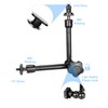 11" Adjustable Magic Arm and Super Clamp with 1/4" and