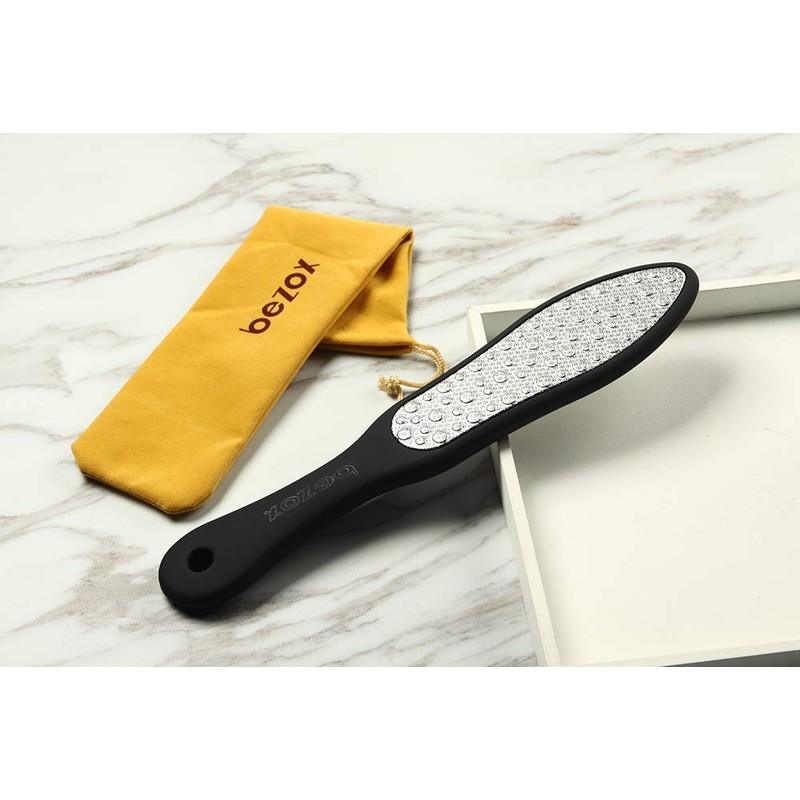 BEZOX Professional Foot File(1 Piece) - Double Sided Foot Scraper