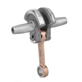 Crankshaft, 40mm/1.5" Engine Semicircle Crankshaft Arch Axle Fit for 47cc 49cc Mini Pocket Bike Improve Working Efficiency of Motor Diameter of 12mm/0.4"