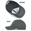 IYEBRAO 2 Pack American Flag Baseball Cap for Men＆Women Low