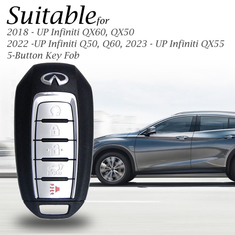 Vitodeco Genuine Leather Smart Key Fob Case Compatible for 2023