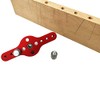 CarAngels Center Opening Drill Guide, Dowel Drilling Guide, Jig Adjustable,