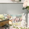 YIRHYZC Easter Pillow Covers 12x20, Bunny Decorative Throw Pillow Covers,