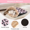 Barklincharm Cat Bed Cave Sleeping Bag, Soft Plush Cats Sack,