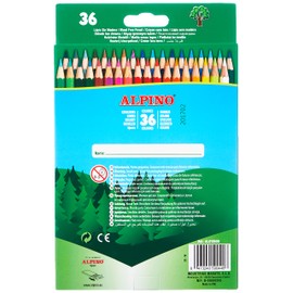 Alpino 944441 - Pencil case of coloured pencils, 36 units
