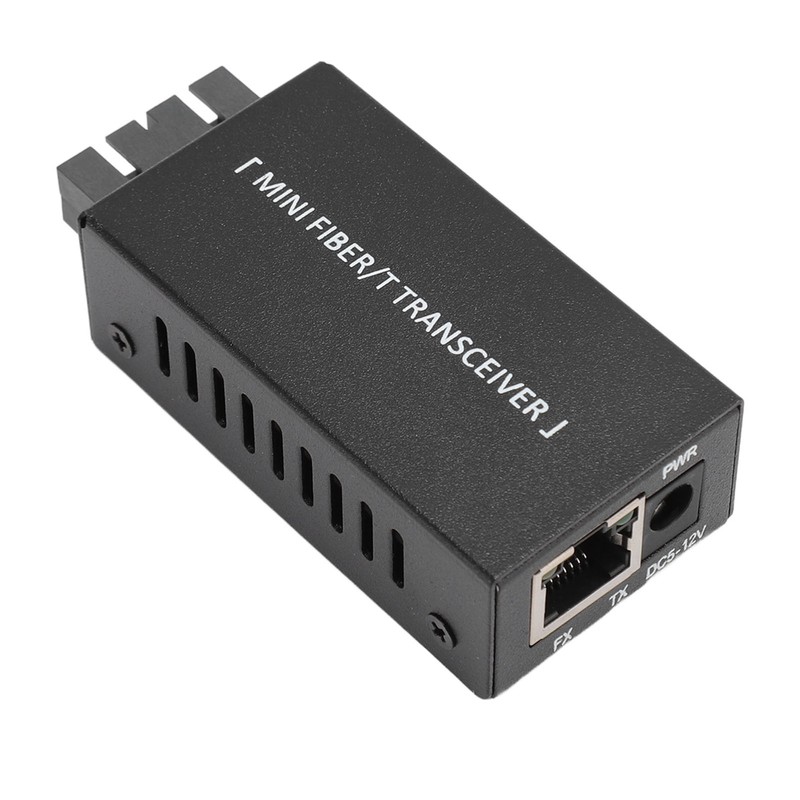 Fiber Optic Transceiver 2 Ports 10 100Mbps Self Adaptive Tx1310nm