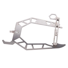 Cocoarm Moor Rope Dock Hook Boat Moor Hook Threader U Type 304 Stainless Steel & Aluminium Alloy Telescopic for Ship Yacht Kayak Mast Post with Easy to Use Thread Connection (Normal Version)