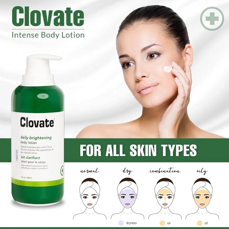 Loción Clovate Intense Con Ácido Láctico | 400 Ml |