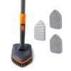 CLEANHOME Tile Tub Scrubber Brush with 3 Different Function Cleaning