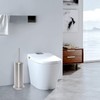 DOWRY Anti-Hand Off Toilet Plunger with Holder for Bathroom,Powerful Efficient