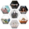 FuninCrea Shower Bag, Foldable Portable Toiletry Bag with Handle, Multifunctional