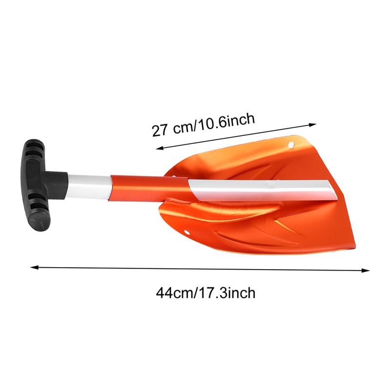Aluminum Alloy Detachable Telescopic Winter Snow Ice Shovel Outdoor Kit
