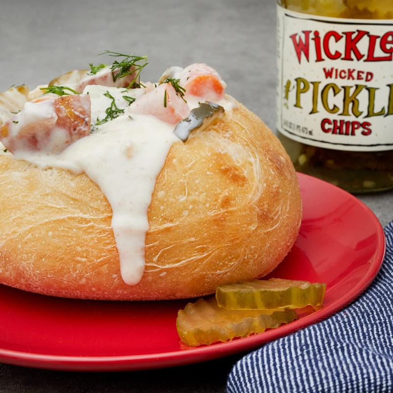 Wickles Pickles Wicked Pickle Chips (6 Pack) - Sweet &