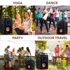 VIGROS Bluetooth Speaker, Portable Wireless Speaker with Subwoofer Heavy Bass,