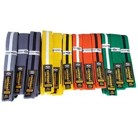 Contender CJW-J559 Junior Jiu-Jitsu Belt (Gi Belt) - Colored / CJW-J559 주니어 주짓수 띠 (도복띠) - 유색