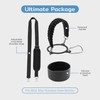 BOZ Water Bottle Strap Kit - Paracord Handle, Water Bottle