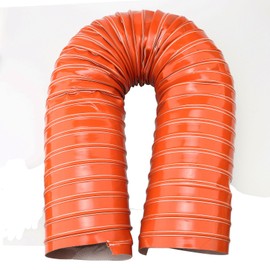 AC PERFORMANCE 5" ID Automotive Silicone Flexible Brake Cooling Air Ducting Induction Intake Pipe Hose, Length 1 Meter (3.3 Feet)