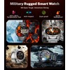 BENYAR SMART Military Smart Watches for Men(3 Bands),1000mAh/1.75" HD Large