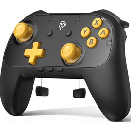 EasySMX S10C Wireless Switch 2 Pro Controller, Hall Effect Joysticks, HD Rumble, Instant Wake-Up, Motion Control, Back Buttons, Turbo, C Button for Switch 2/Switch/PC/iOS/Android