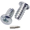 SKIR'CO (Pack of 30) Zinc Plated Euro Screws 6.0 x